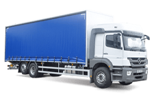 Car Hire Woodley - 26 Tonne Curtain Side Truck - Truck hire Woodley