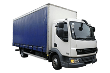 Car Hire Woodley - 7.5 Tonne Curtain Side Truck - Truck hire Woodley